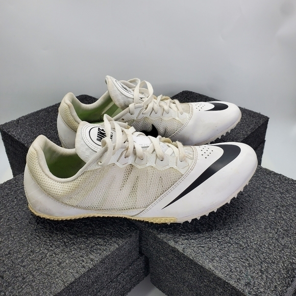 Nike Shoes Men\'s 9 Zoom 400 Track Sprint Cleats AA1205-002 White main image 5